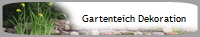 Gartenteich Dekoration